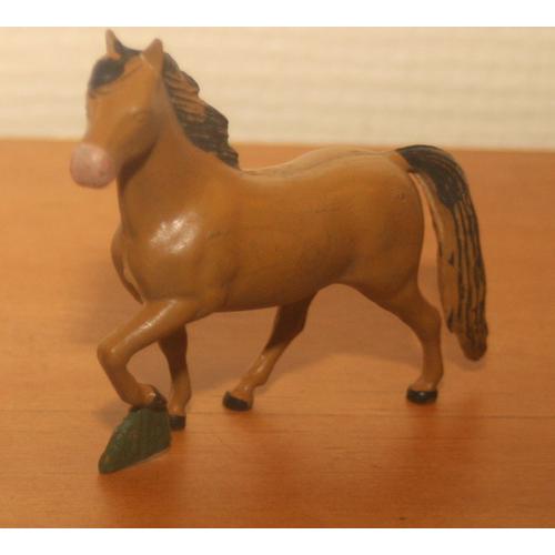 Figurine Starlux La Ferme / Cheval Percheron Marron