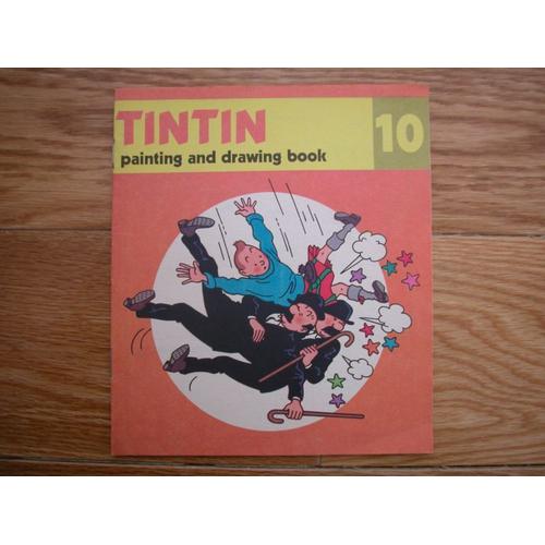 Tintin Painting And Drawing Book Cahier À Dessin 10
