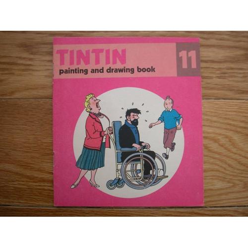 Tintin Painting And Drawing Book Cahier À Dessin 11