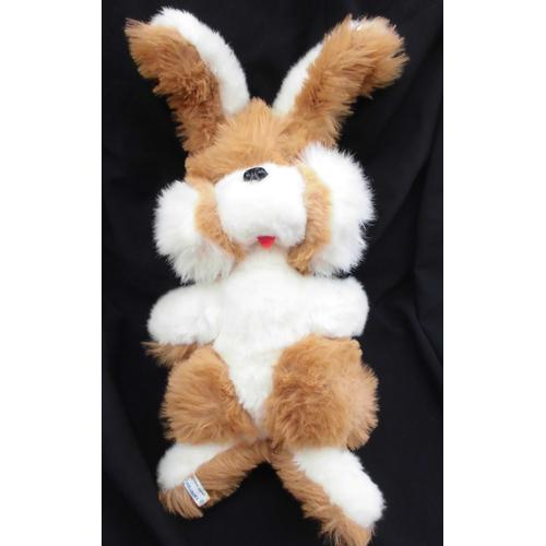 Lapin Marron Blanc Nounours 