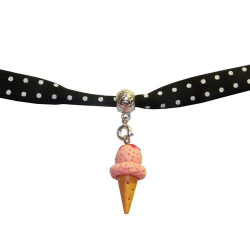 Bracelet Liberty Noir Et Glace Fraise