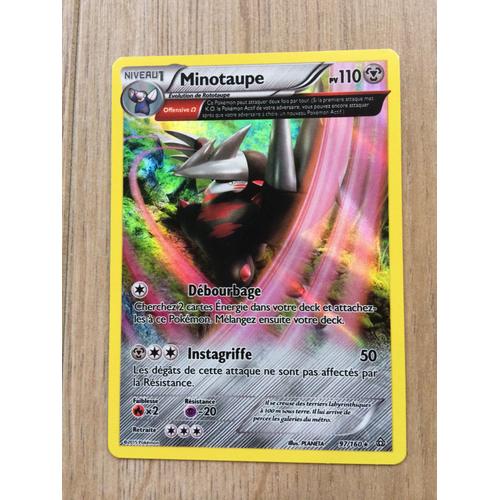 Pokemon Primo Choc Holo Rare Minotaupe 97/160