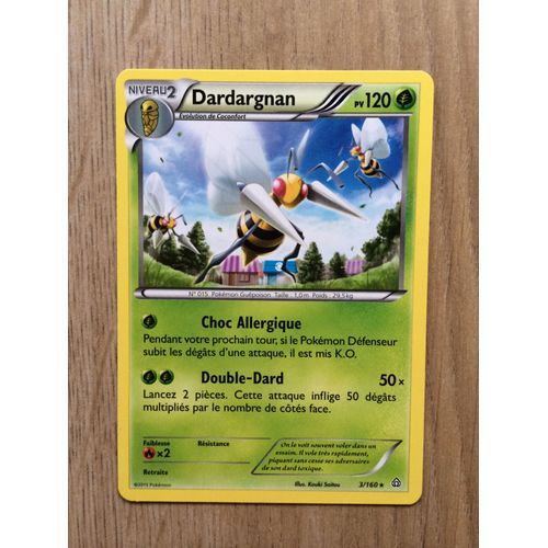 Pokemon Primo Choc Rare Dardargnan 3/160