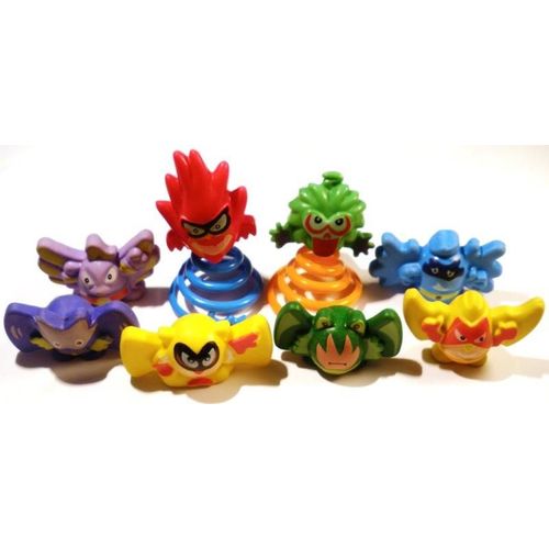 Figurines "Kinder", Démons Et Sauteurs- Série Complète (Tt038 0 Tt045) - Année 2007-2008