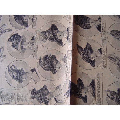Une Page Du Petit Echo De La Mode Fin 1800