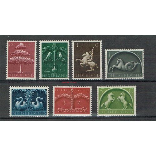 Pays-Bas. 1943-1944 Symboles Germaniques