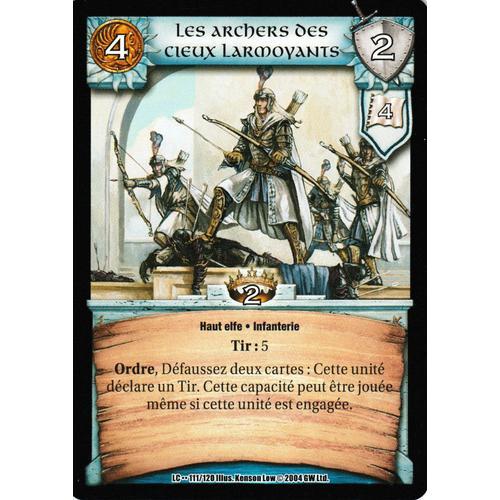 Warcry - Les Archers Des Cieux Larmoyants 111/120 (Legions Of Chaos) Français