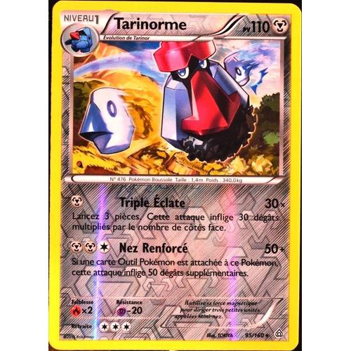 Carte Pokémon 95/160 Tarinorme 110 Pv Reverse Série Xy05 - Primo Choc Neuf Fr