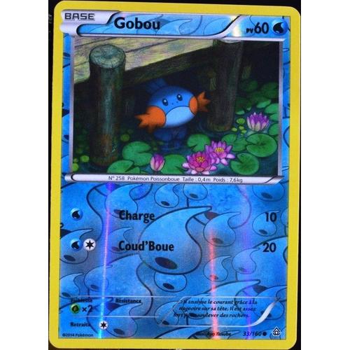 Carte Pokémon 33/160 Gobou 60 Pv Reverse Série Xy - Primo Choc Neuf Fr