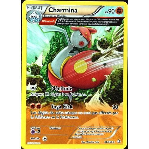 Carte Pokémon 81/160 Charmina 90 Pv Série Xy05 - Primo Choc Neuf Fr