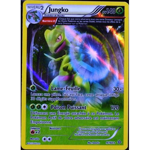 Carte Pokémon 9/160 Jungko 140 Pv Série Xy - Primo Choc Neuf Fr