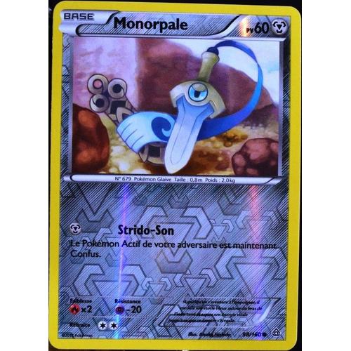 Carte Pokémon 98/160 Monorpale 60 Pv Reverse Série Xy05 - Primo Choc Neuf Fr