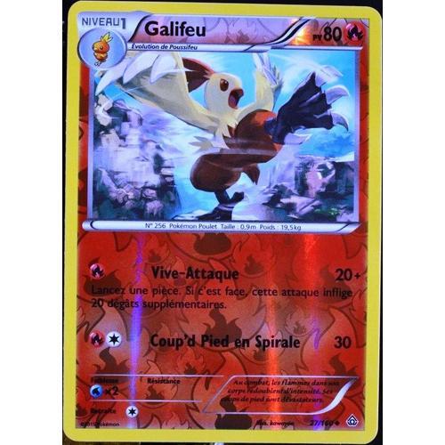 Carte Pokémon 27/160 Galifeu 80 Pv Reverse Série Xy05 - Primo Choc Neuf Fr