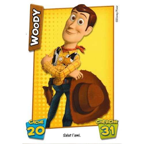 Carte Toy Story 3 The Trading Card Game Woody