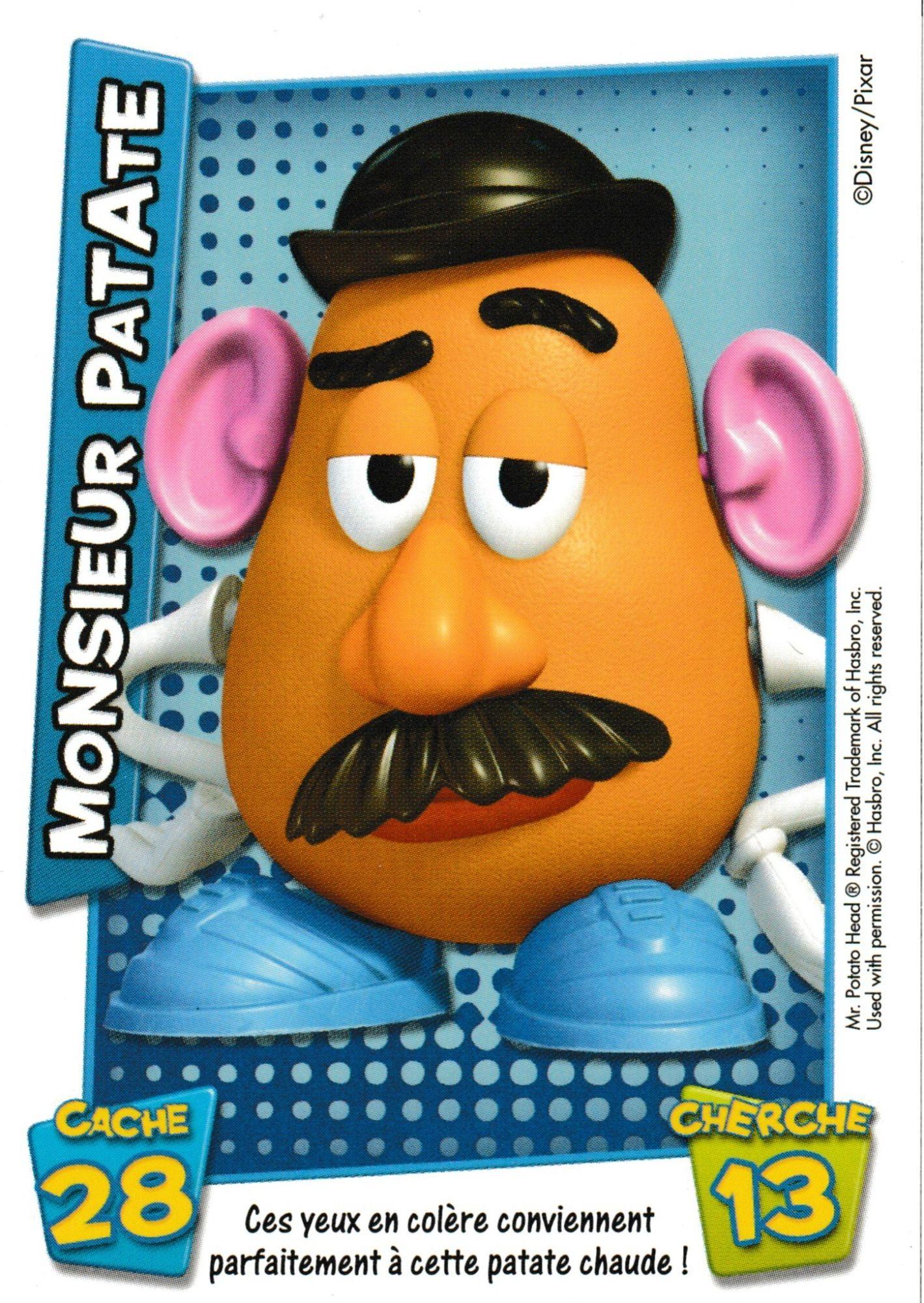 Madame Patate - Carte pitch toy story 3
