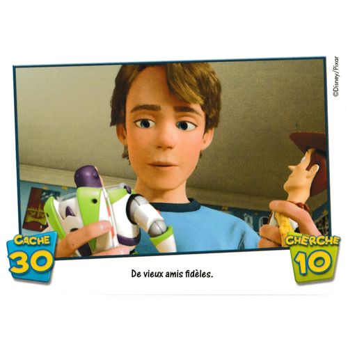Carte Toy Story 3 The Trading Card Game De Vieux Amis Fideles