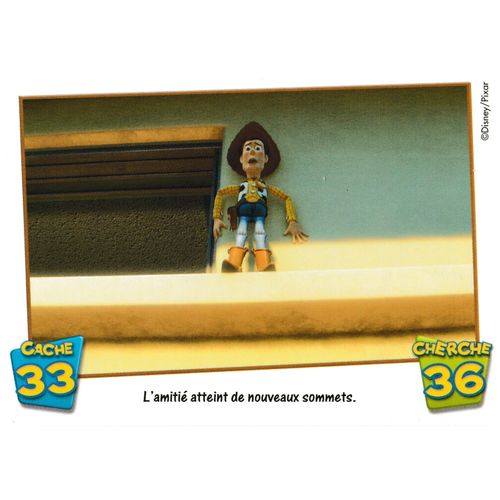 Carte Toy Story 3 The Trading Card Game L'amitie Atteint De Nouveaux Sommets