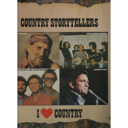 Country Storytellers : Poncho & Lefty, Let Him Roll, 16th Avenue, The Baron, Seven Spanish Angels, Country Comfort, Music Man, The Ride, El Paso City, Red Headed Stranger, ........................... 