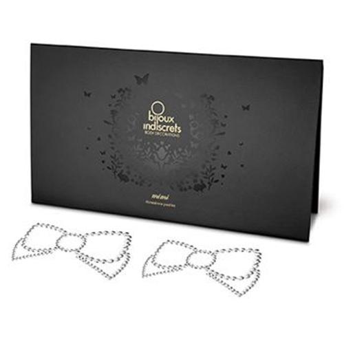 Mimi Bow - Bijoux De Peau - Rubans Argent