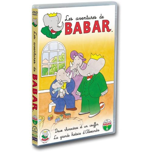 Babar Dvd 06 - Deux Rhinocéros Et Un Couffin + La Grande Histoire D'alexandre + 4 Comptines