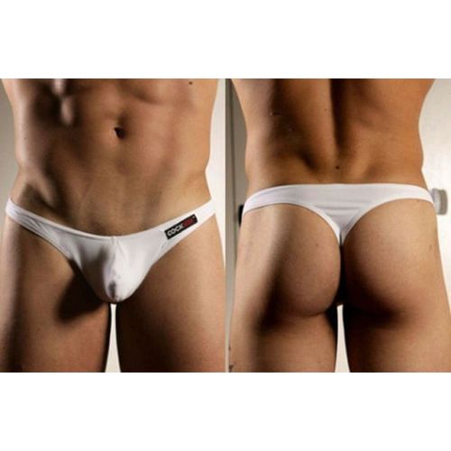 Slip String Blanc Homme Viril Erotique Underwear Men Man