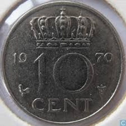 Piece De 10 Cents De 1970