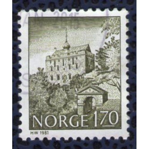 Norvège 1981 Oblitéré Rond Used Stamp Rosenkrantz Tower Bergen Forteresse