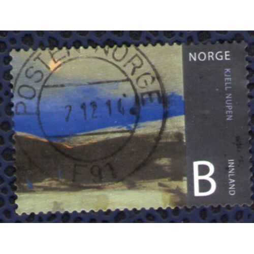 Norvège 2009 Oblitéré Rond Used Stamp Peinture Paysage D'été Par Kjell Nupen