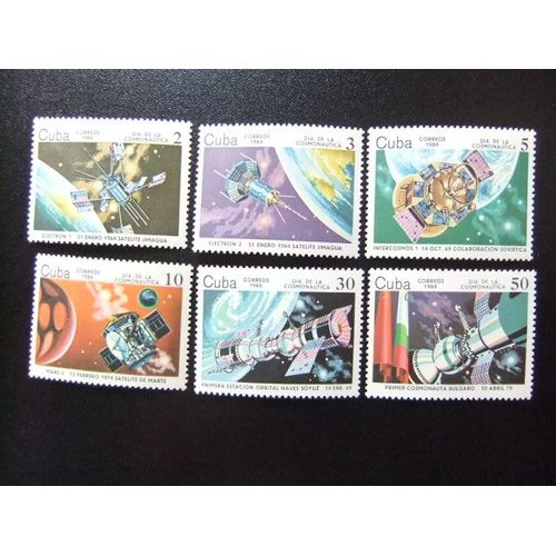 Cuba - 1984 - Yvert & Tellier Nº 2538 / 2543 ** Mnh