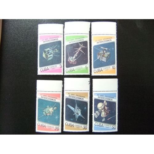 Cuba - 1987 - Yvert & Tellier Nº 2756 / 2761 ** Mnh