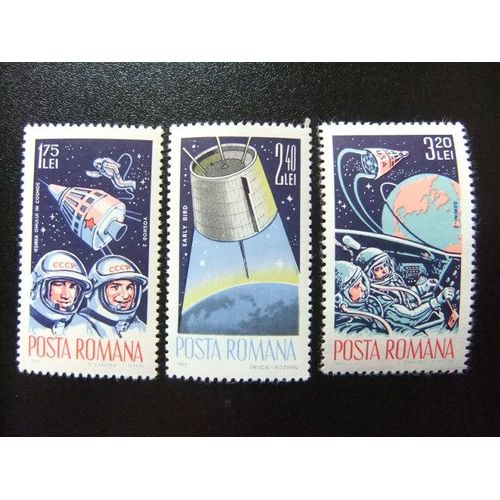 Rumania -1965 -Yvert & Tellier Nº 2142/ 2144 ** Mnh