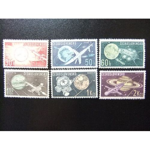 Ceskoslovenko - Checolovaquia  - Yvert & Tellier Nº 1268 /1273 ** Mnh