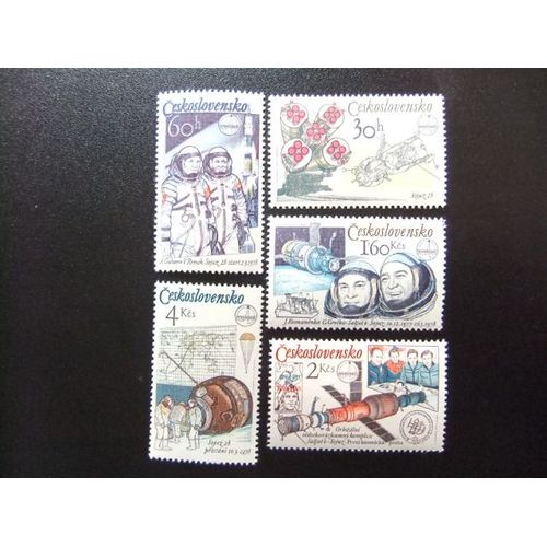 Ceskoslovenko - Checolovaquia - 1979 - Yvert Nº 2317 / 21 ** Mnh