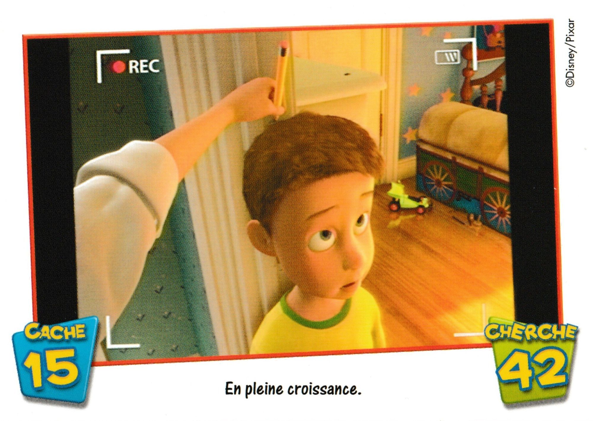 Carte Toy Story 3 The Trading Card Game En Pleine Croissance