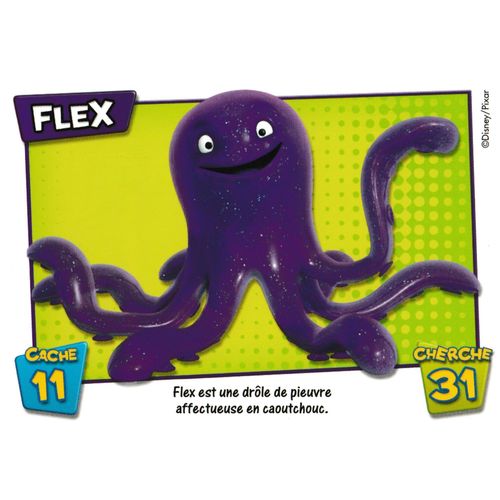 Carte Toy Story 3 The Trading Card Game Flex Est Une Drole De Pieuvre