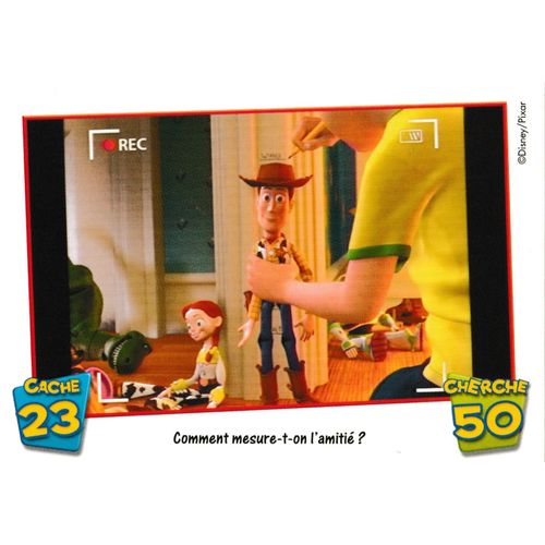 Carte Toy Story 3 The Trading Card Game Comment Mesure T'on L'amitie