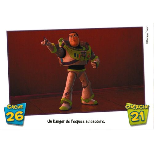 Carte Toy Story 3 The Trading Card Game Un Ranger De L'espace Au Secours