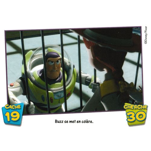 Carte Toy Story 3 The Trading Card Game Buzz Se Met En Colere