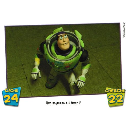 Carte Toy Story 3 The Trading Card Game Que Se Passe T'il Buzz