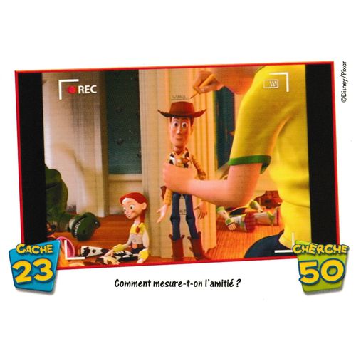 Carte Toy Story 3 The Trading Card Game Comment Mesure T On L'amitie