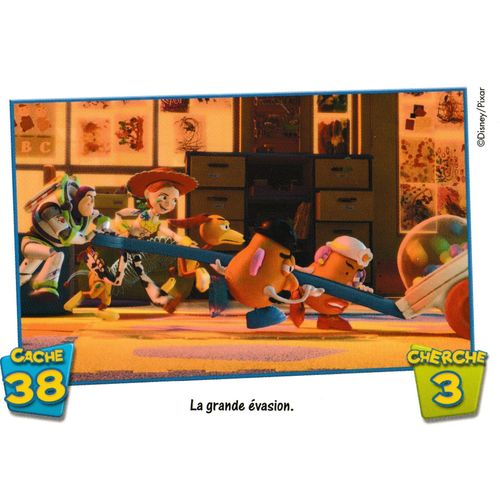 Carte Toy Story 3 The Trading Card Game La Grande Evasion