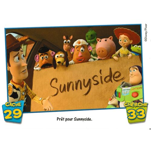Carte Toy Story 3 The Trading Card Game Pret Pour Sunnyside
