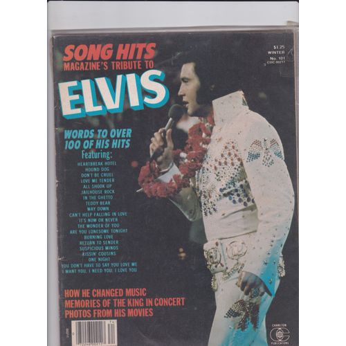 Song Hits A Tribute To Elvis Presley
