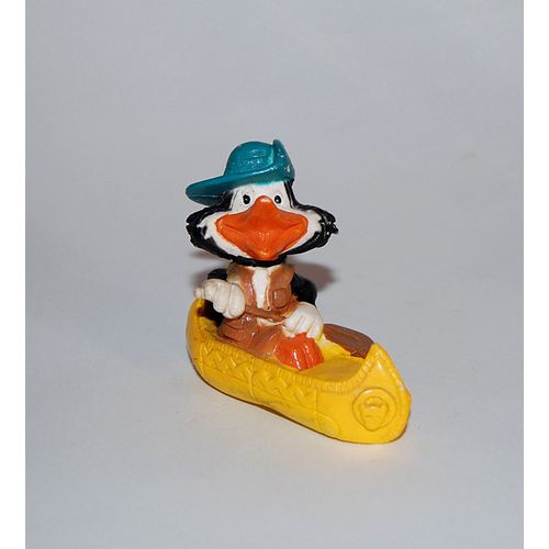Club Des Canards  Dans Un Canoé Kayak Parc D'attraction Pub 70/80