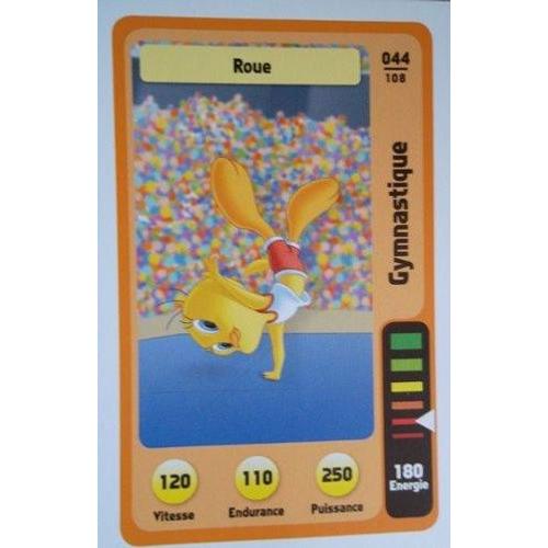 Carte Auchan Looney Tunes Roue 044/108