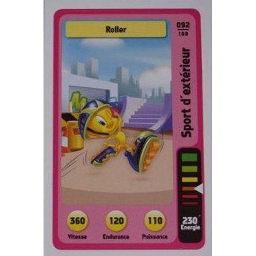 Carte Auchan Looney Tunes Roller 092/108