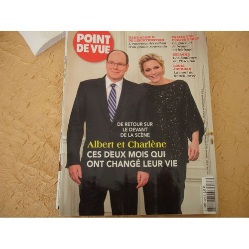 Point De Vue 3475 Albert & Charlene 2 Mois Qui Ont Change Leur Vie