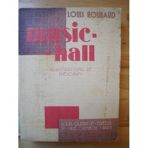 Music-Hall   de Roubaud Louis   Format Poche (Livre)