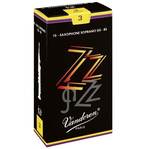 Boîte De 10 Anches Saxophone Soprano Zz Force 3  - Vandoren Sr403
