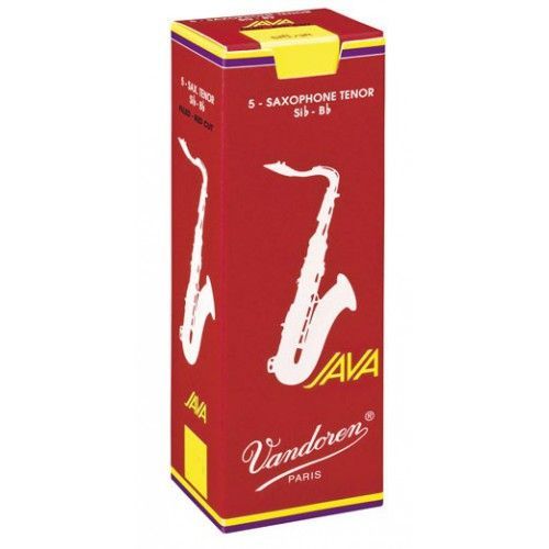 Boîte De 5 Anches Saxophone Tenor Java Red Force 3.5  - Vandoren Sr2735r